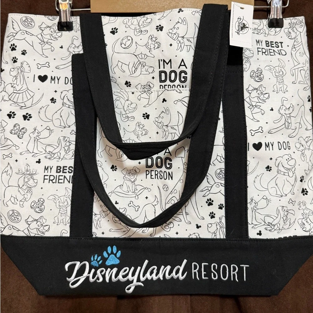 Disney Black and White Dog Carrier Tote